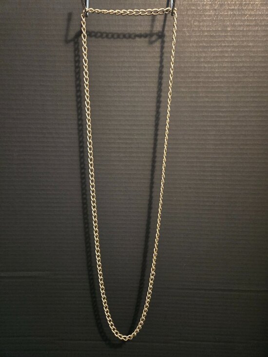 Jewelry - Necklace Light Weight Silver Color Chain Length 26"